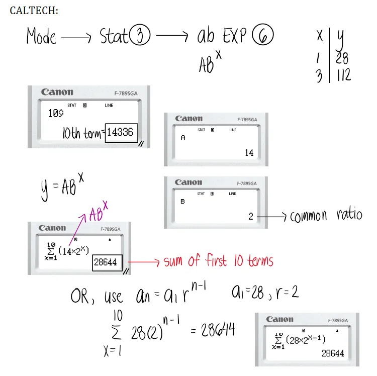 Geometric Progression | Algebra – Problem 1: – Diagram