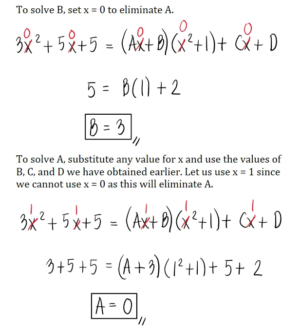 Partial Fractions | Algebra – Problem 4: – Diagram