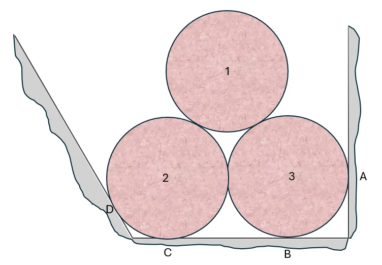 Equilibrium of Concurrent Force Systems | Statics of Rigid Bodies – Problem 6: – Diagram